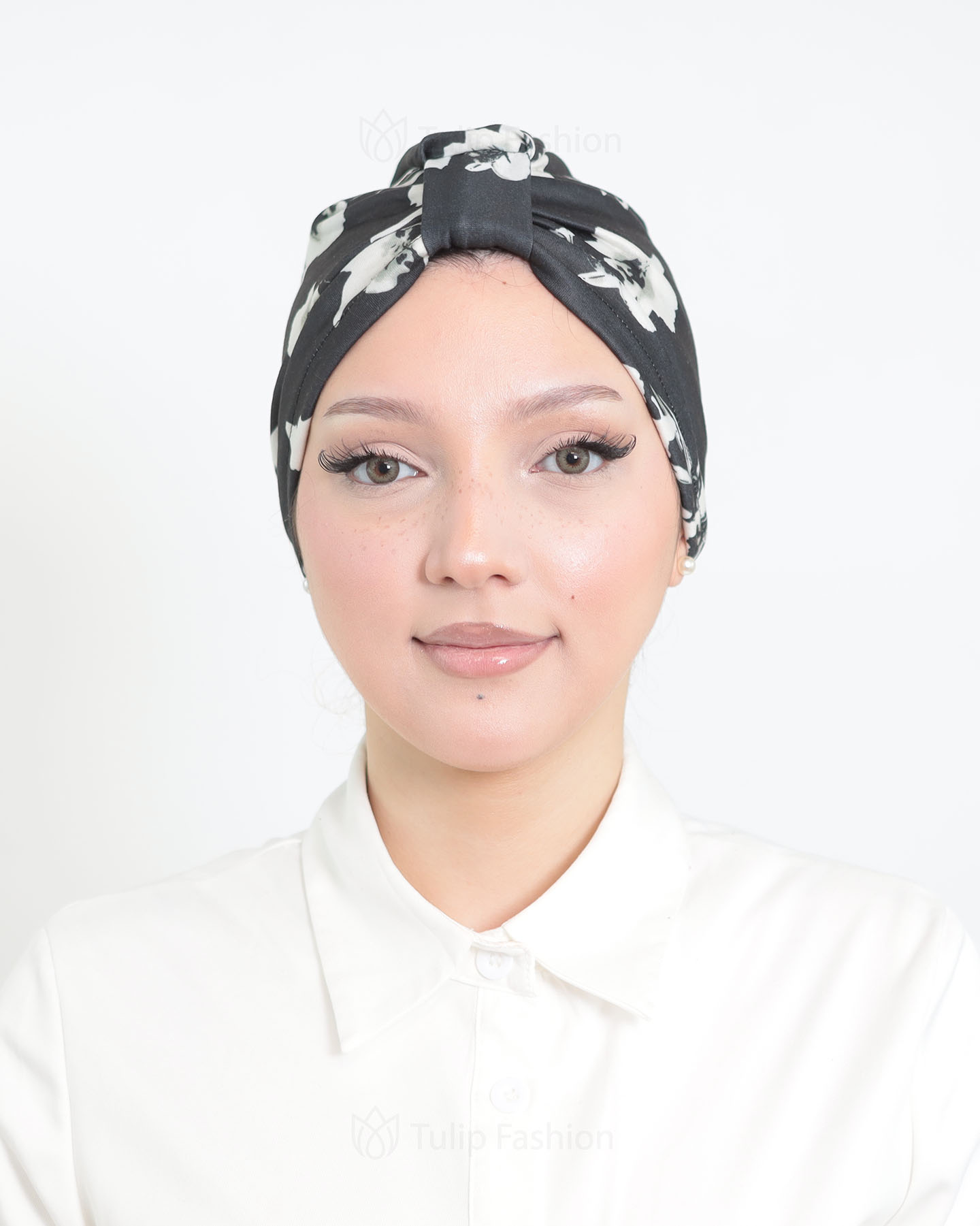 Turban - Hazel - Svart