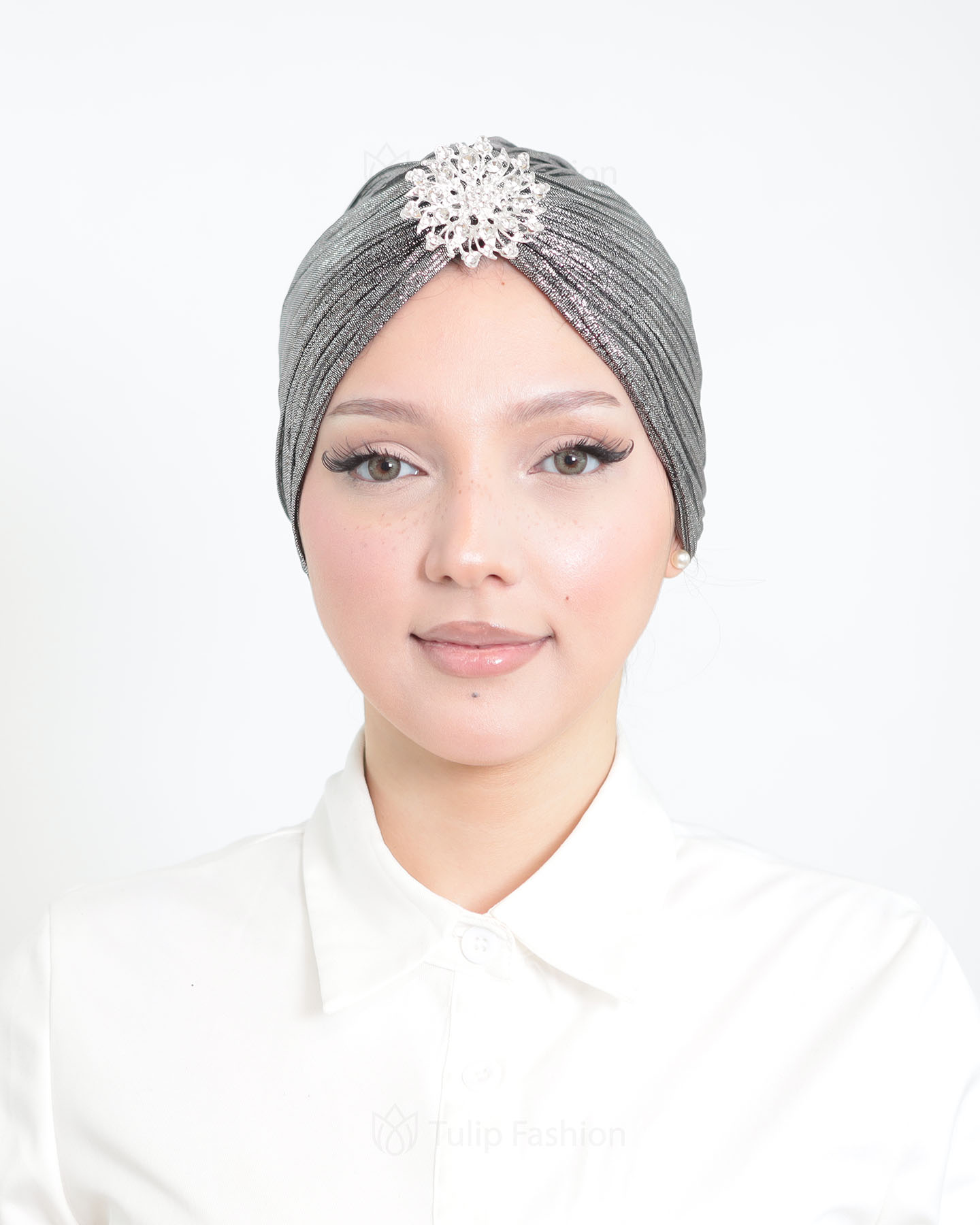 Turban - Evelyn - Silver