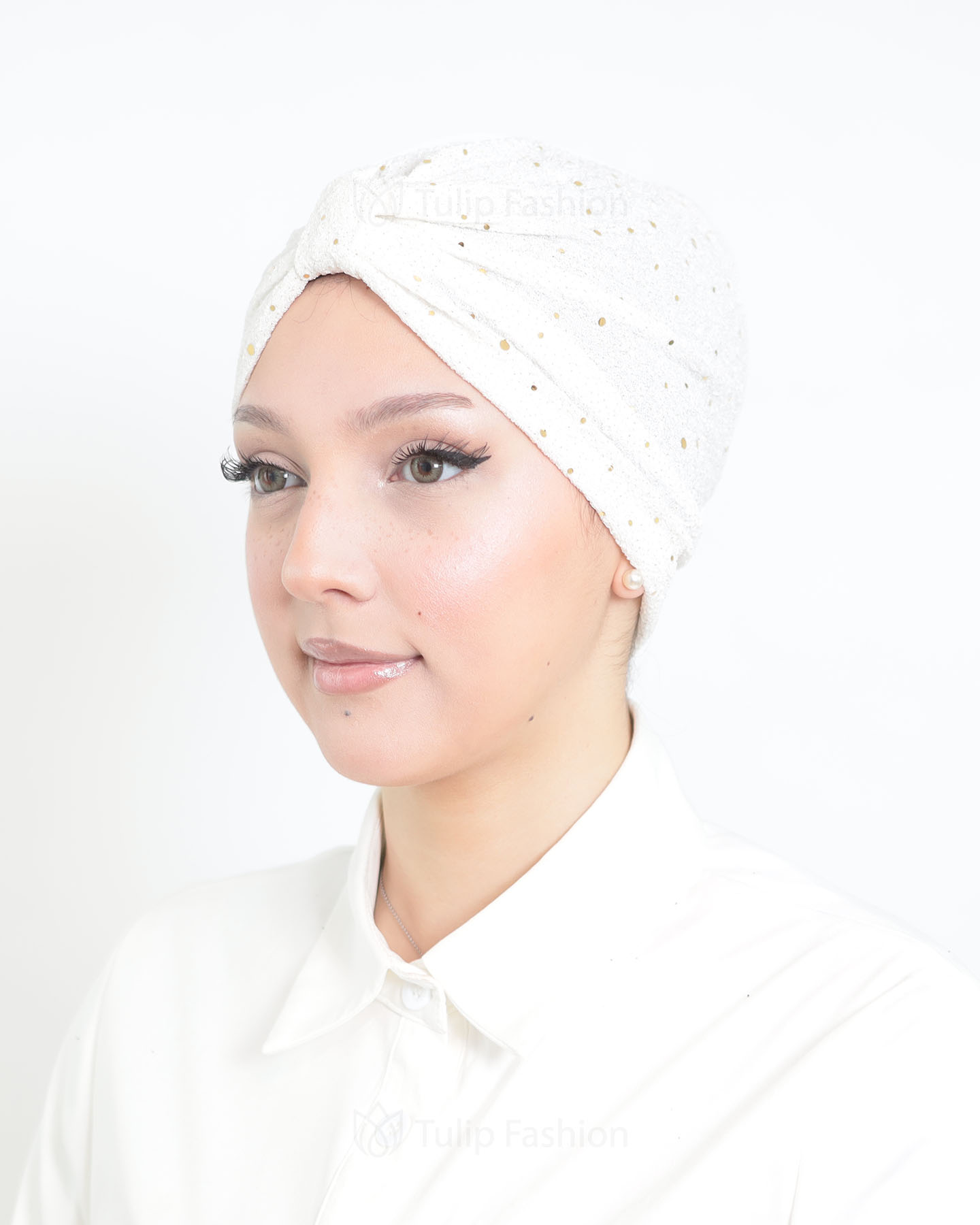 Turban - Layla - Vit
