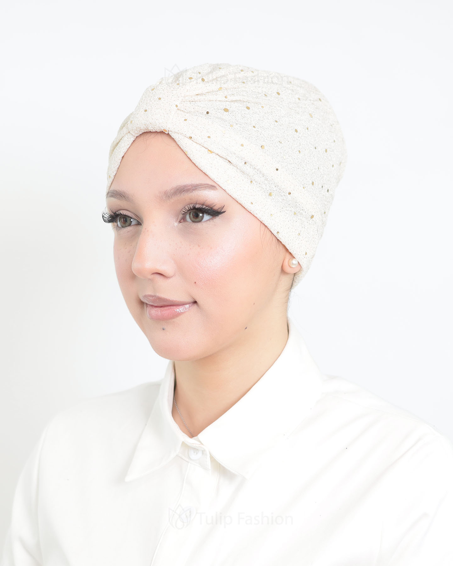 Turban - Layla - Ljusbeige