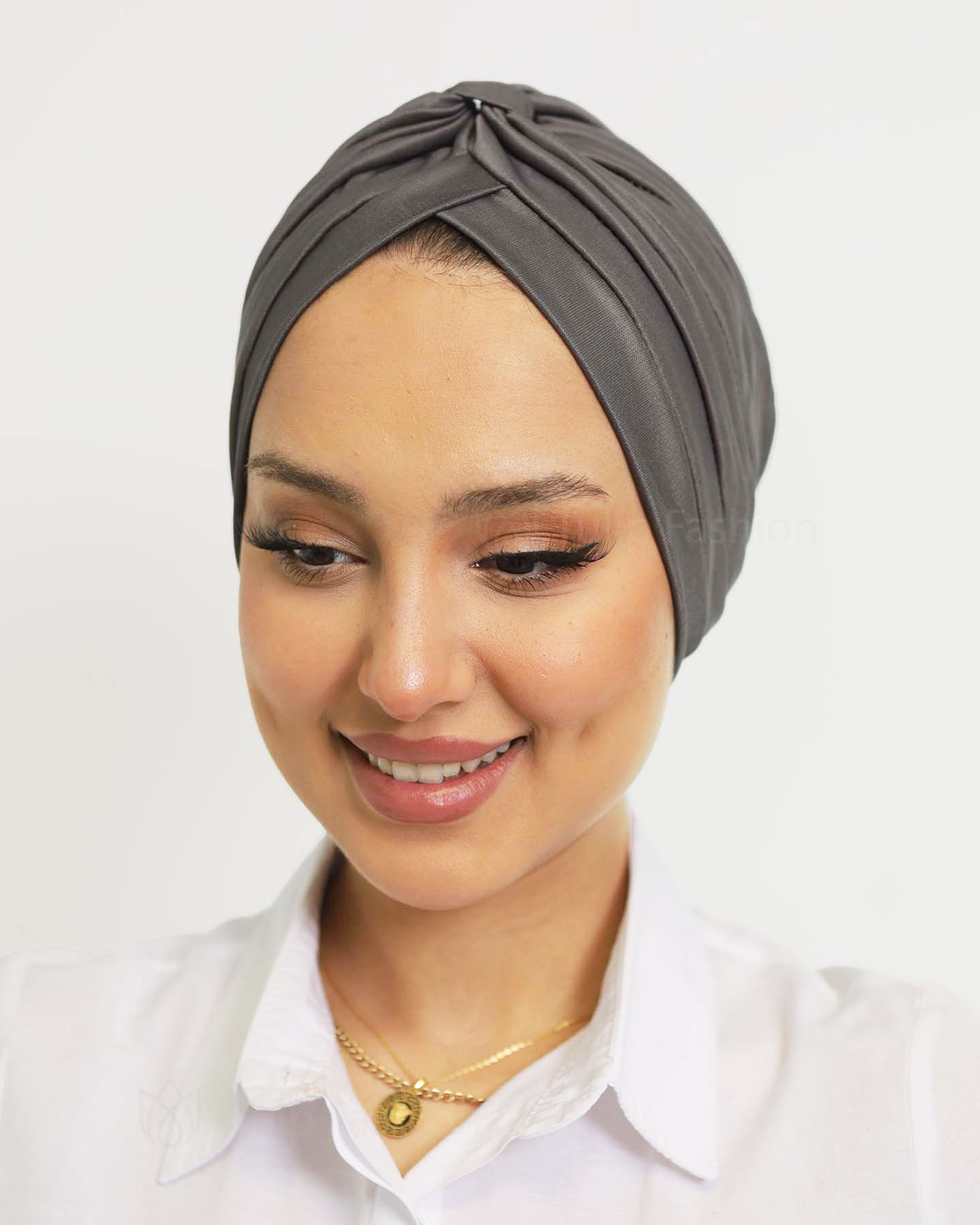 Turban - Milia - Mörkgrå