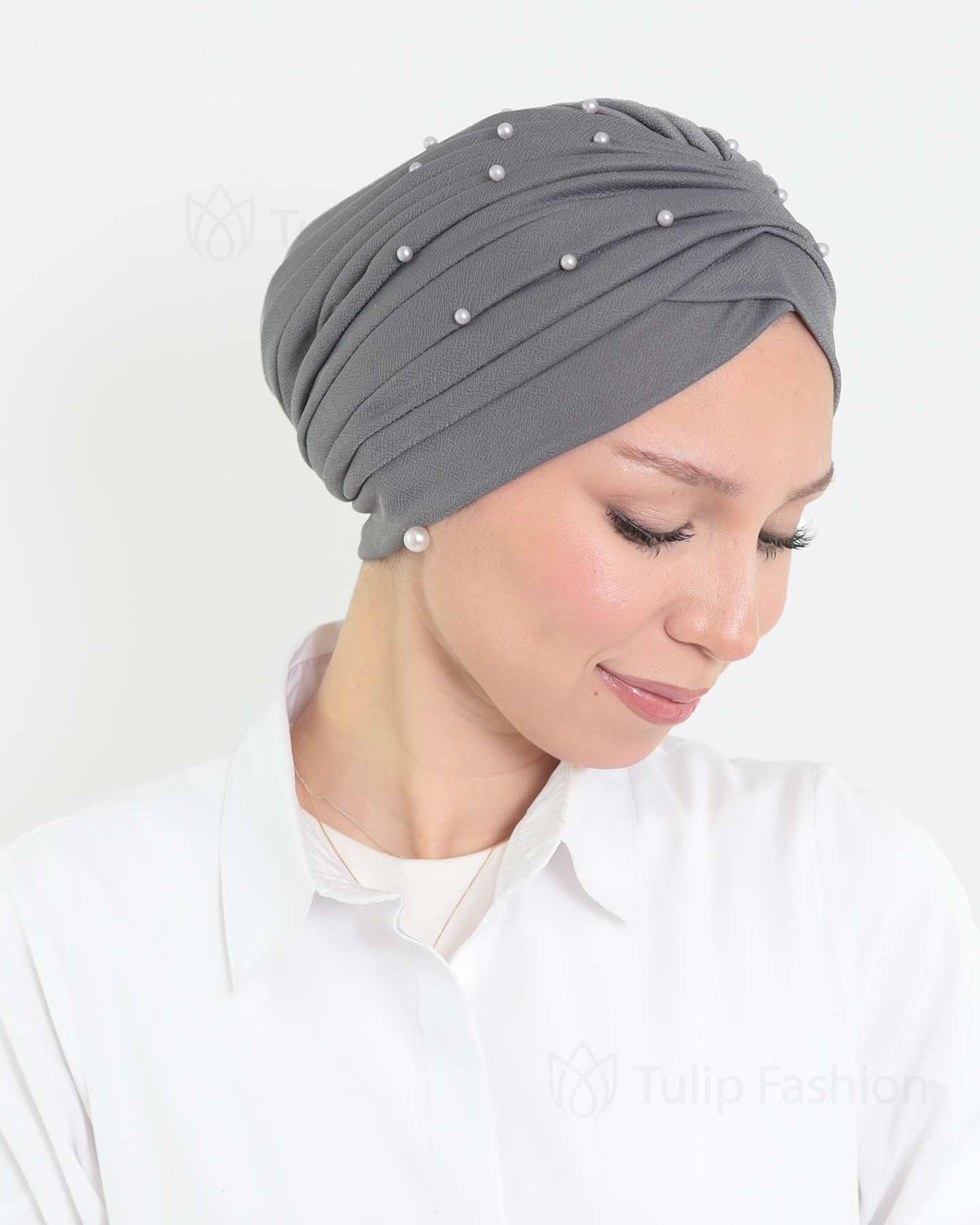 Turban - Dilara - Grå