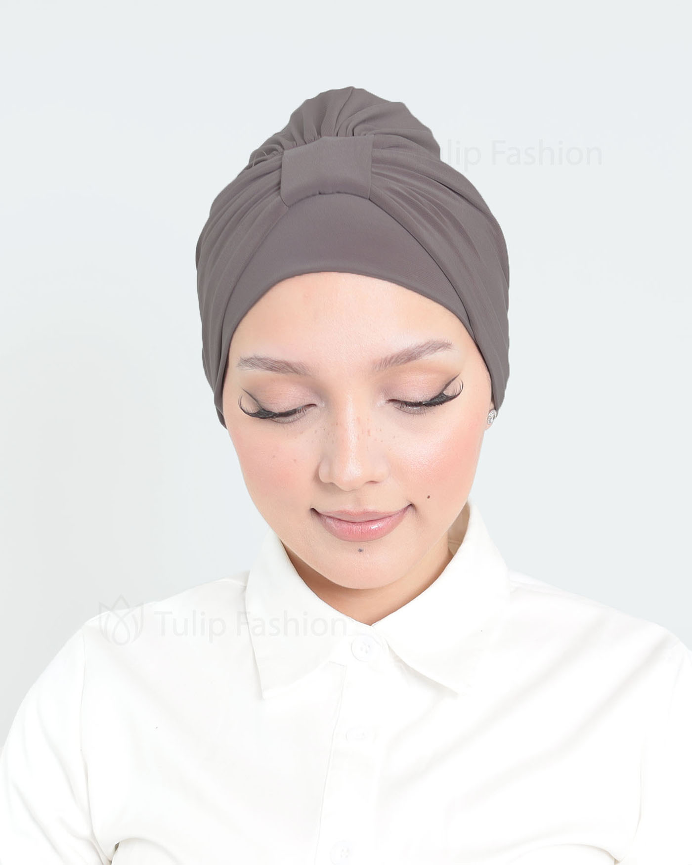 Turban - Lavender - Taupe