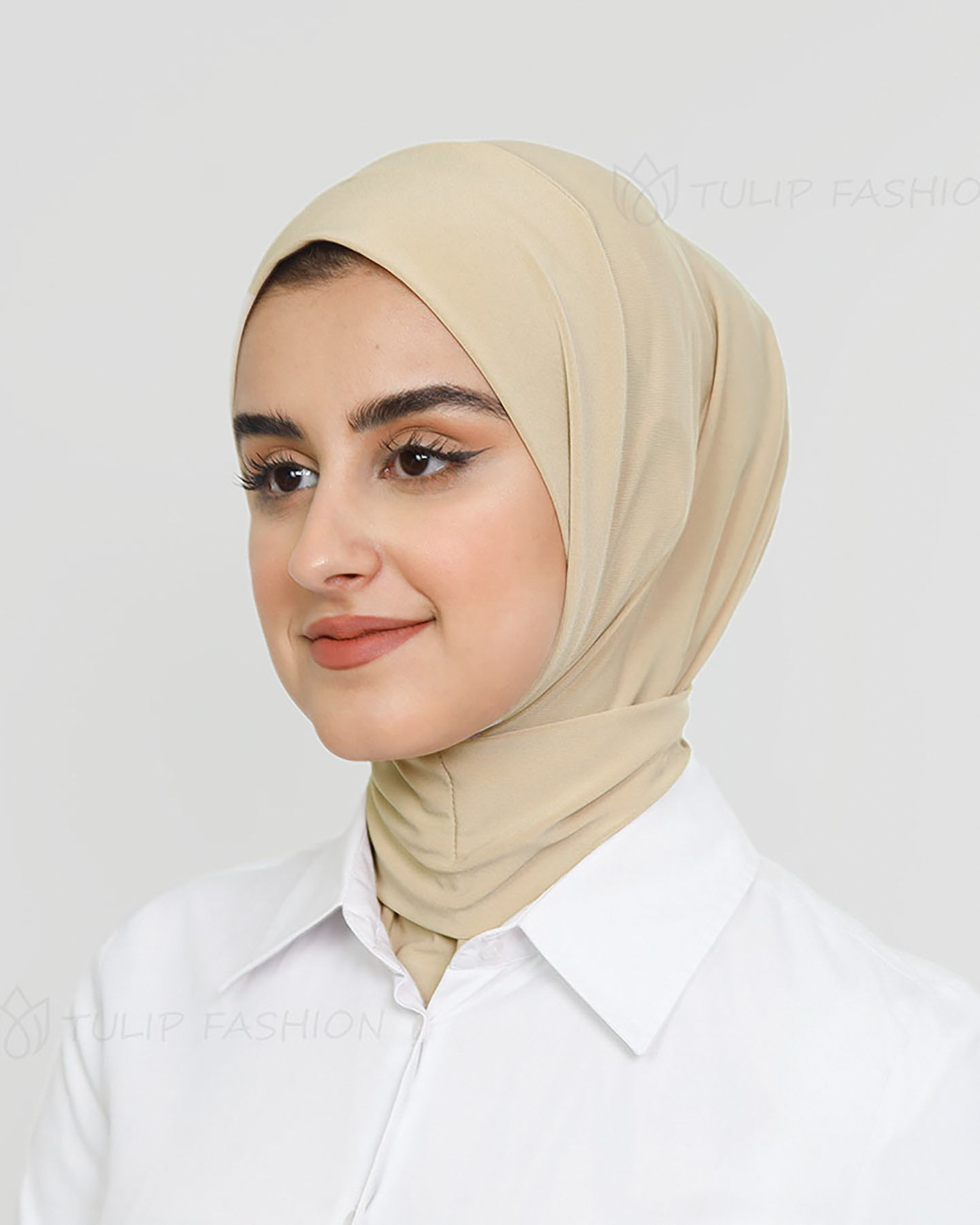 Al Amira Instant Hijab - Light Beige