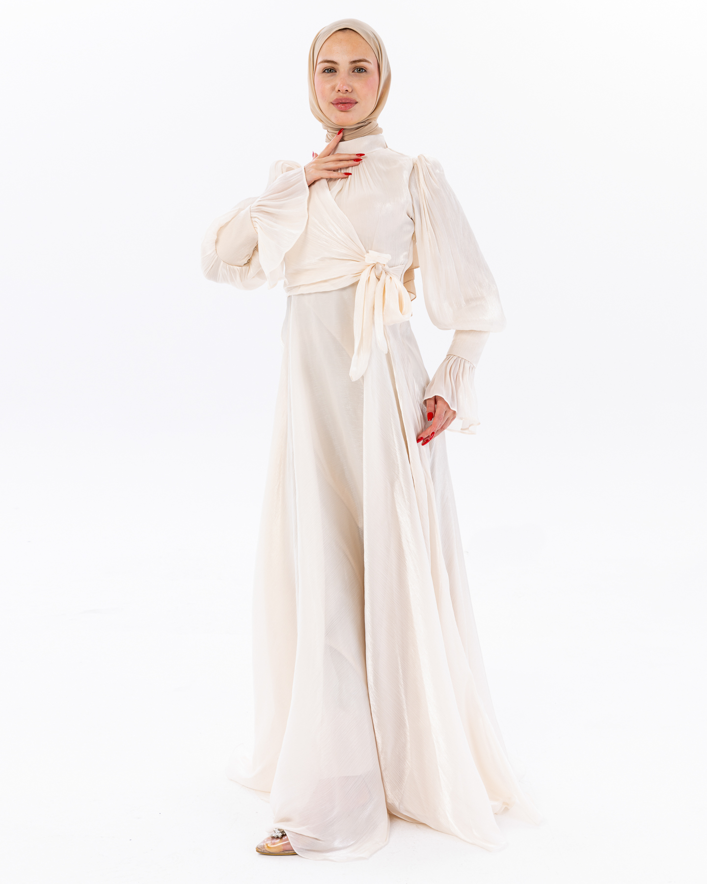 Festklänning - Off-White